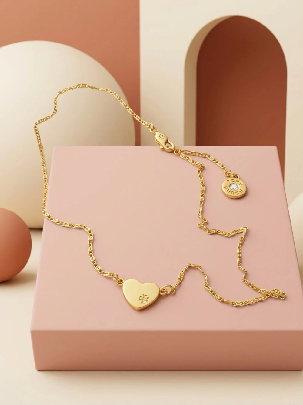 Tory Burch Gold Heart necklace